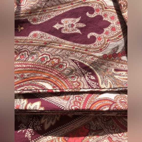 POTTERY BARN McKENNA Paisley King Duvet Cover 2 Standard Pillow Shams - Picture 5 of 9